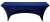 18x72 6 Foot Navy Blue Fitted Spandex Training Table Cover