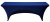 18x96 8 Foot Navy Blue Fitted Spandex Training Table Cover