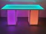 30 x 60 LED Glowing Banquet Table w/ Removable Column Bases