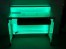 Folding 4 Foot LED Glow Light Up Portable Bar on Wheels