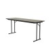 24 Inch Width 3/4 Laminate Top Seminar Table w/ Off-Set Legs