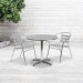 31.5 Round Outdoor Aluminum Patio Table