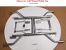 24 Inch Wide Folding Table Legs Overlap for round and rectangular (set of 2)