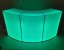Curved Serpentine Bar Lights Green