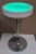 Round Battery Powered LED Table Green