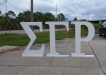Customer Photo Sigma Gamma Marquee Letters